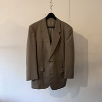 90's set up suit brown