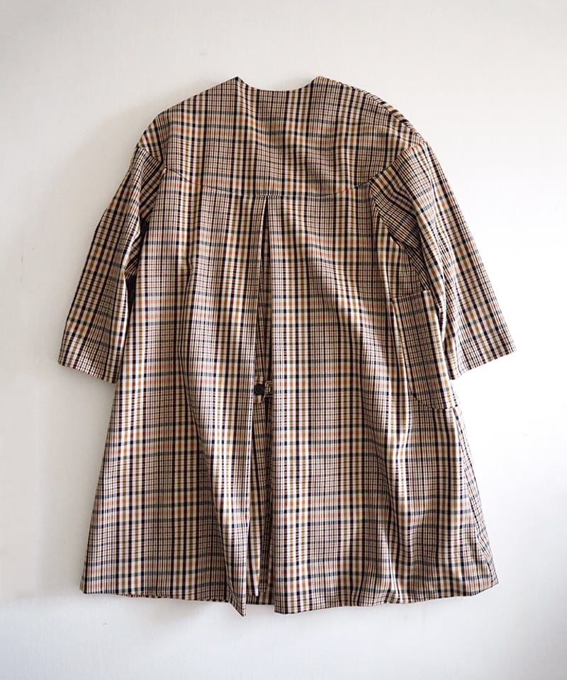 Courbet（クールベ）コットンチェックコート/Atelier d'antan | DONOVAN
