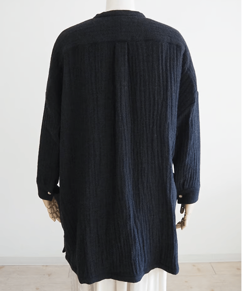 ウールダブルフェイスルーミーシャツ/R&D.M.co- | DONOVAN ウールダブルフェイスルーミーシャツ/R&D.M.co- | DONOVAN