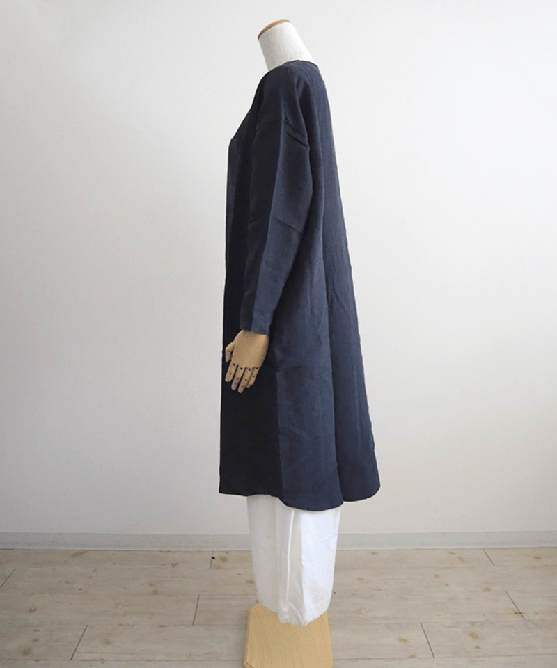 専用 evam eva リネンワンピース evameva (エヴァムエヴァ) Cotton