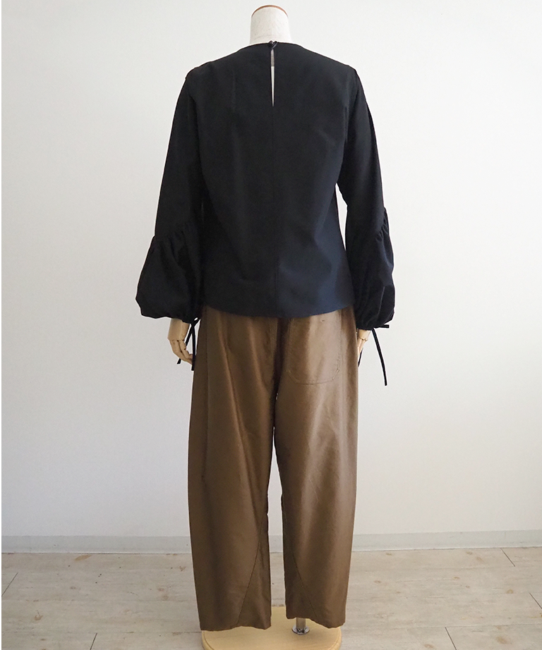 NEAT 21AW コットンカシミアモールスキン　テーパードパンツ NEAT｜｜COTTON CASHMERE MOLESKIN｜STANDARD - Navy｜PRODUCT