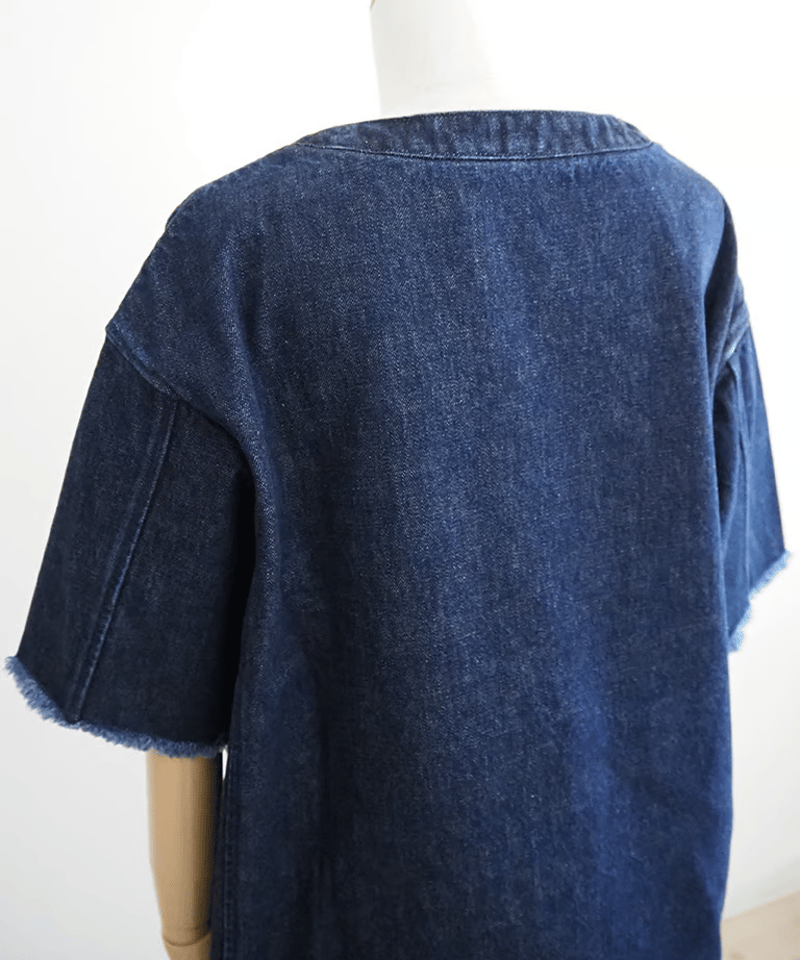 カットオフデニムワンピース/R&D.M.co- | DONOVAN カットオフデニムワンピース/R&D.M.co- | DONOVAN