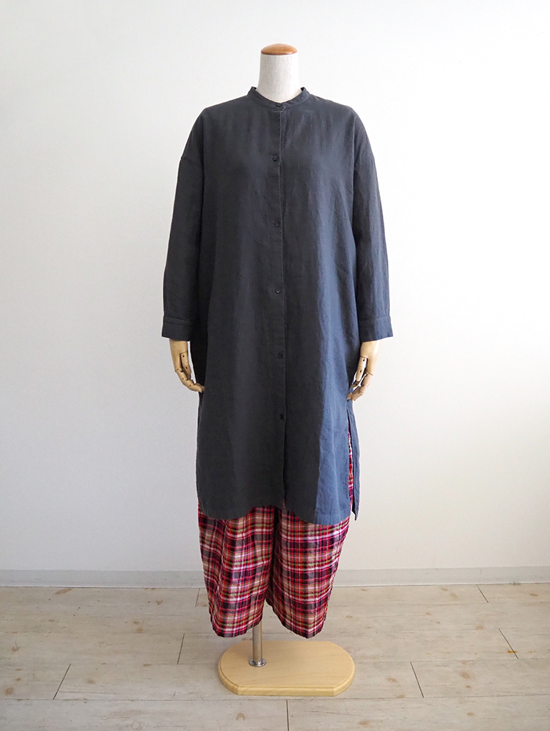 ウォーターリネンシャツワンピース/evam eva | DONOVAN