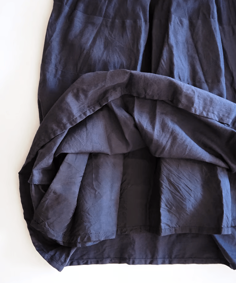 ライトコットンサテン5段切り替スカート/ゴーシュ | DONOVAN