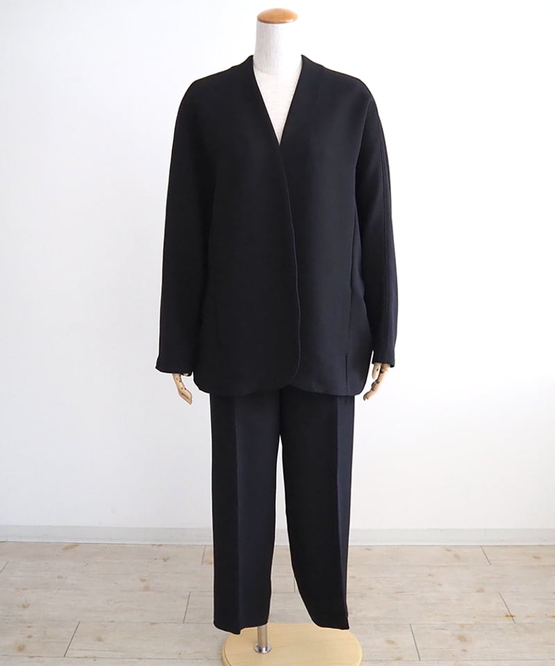 ポリエステルドレープダブルクロスドルマンジャケット/NO CONTROL AIR