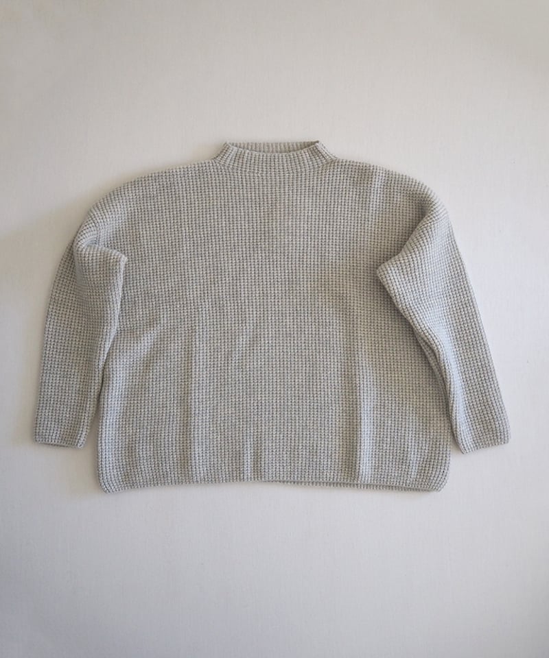 evameva カシミヤ プルオーバー カシミア畦プルオーバー/evam eva | DONOVAN