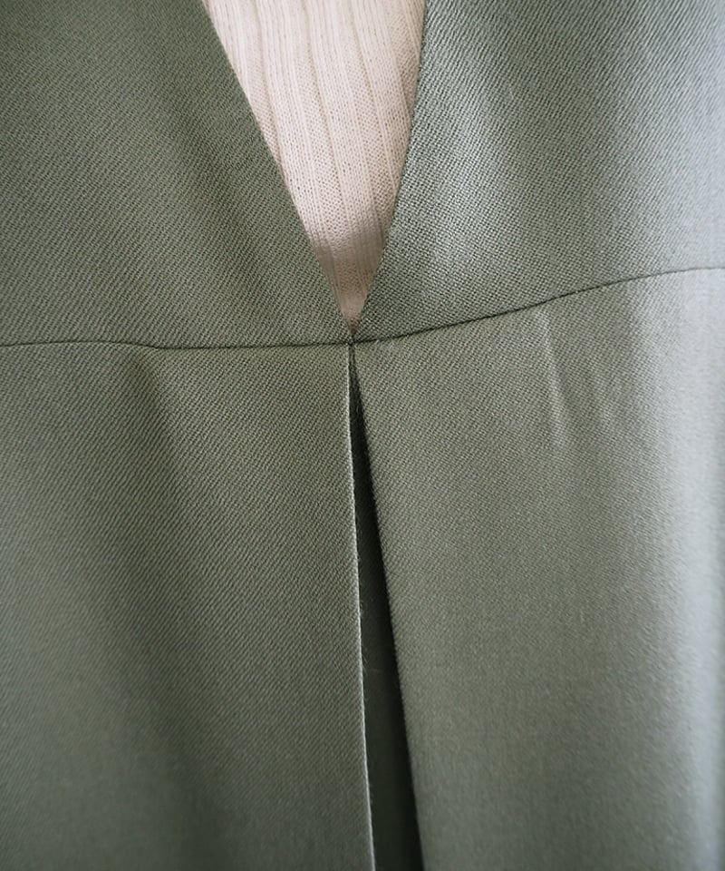 Dilon（ディロン）ウールギャバジンジャンプスーツ/Atelier d