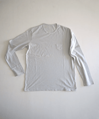 100/2マイルド天竺長袖Tシャツ/ゴーシュ