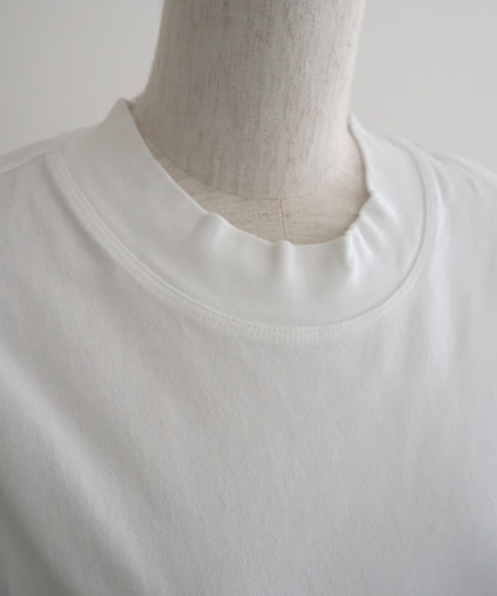 Atelier d&#39;antan コットンジャージー5分袖プルオーバー atelier d'antan Bordet コットンジャージー5分袖プルオーバー