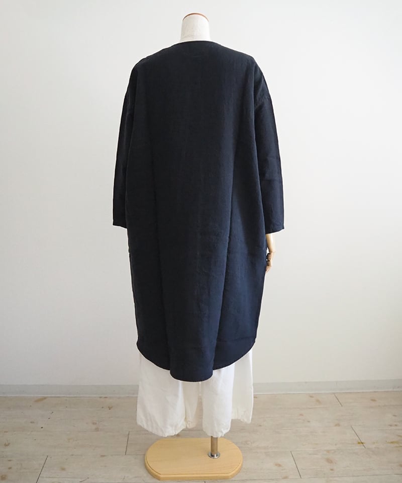 【未使用】アトリエナルセ　リネンシャツワンピース　リゼッタ　evam eva リネンシャツワンピース/evam eva | DONOVAN