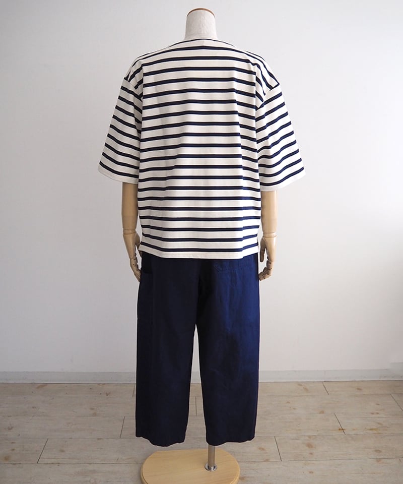 ジェリット ジェイコブ Gerrit Jacob コットン ハーフパンツ Jacob(ジェイコブ)コットンH/Sマリニエール/Charpentier de