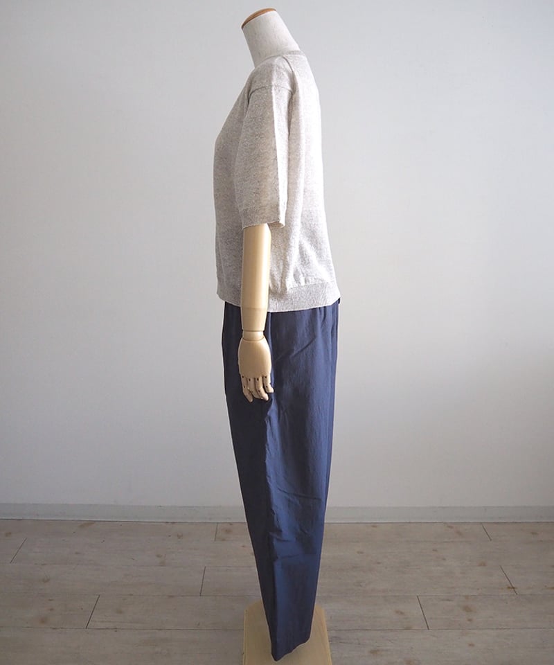 Atelier d'antan ｜リネンニット｜Jenner Atelier d'antan | リネンクルーネックニット〈 Jenner 〉 3colors