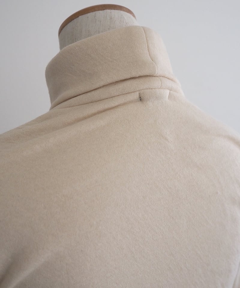 HORNGARMENT ネイビー ハイネックシャツ　新品 4ガーゼハイネックシャツ/R&D.M.co- | DONOVAN