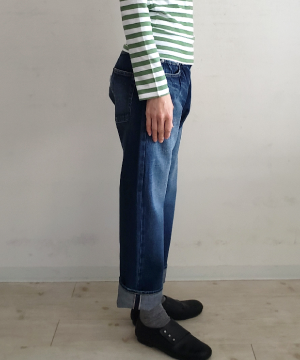 ストレートデニムパンツ(ビンテージライク)/R&D.M.co- | DONOVAN ストレートデニムパンツ(ビンテージライク)/R&D.M.co- | DONOVAN