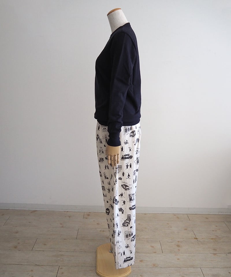 WHERE IS MY DOG？リラックスパンツ/R&D.M.co- | DONOVAN