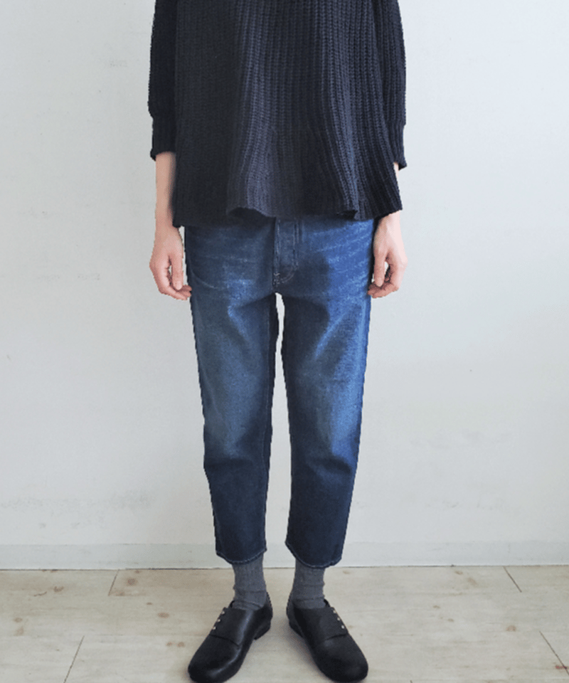 テーパードデニムパンツ(ビンテージライク)/R&D.M.co- | DONOVAN テーパードデニムパンツ(ビンテージライク)/R&D.M.co- | DONOVAN
