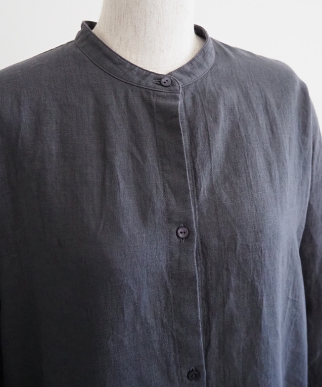 ウォーターリネンシャツワンピース/evam eva | DONOVAN