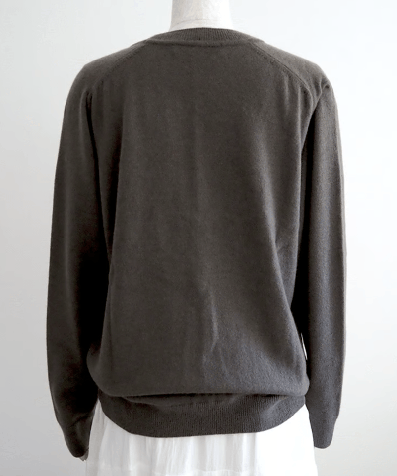 カシミアプルオーバー/evam eva | DONOVAN