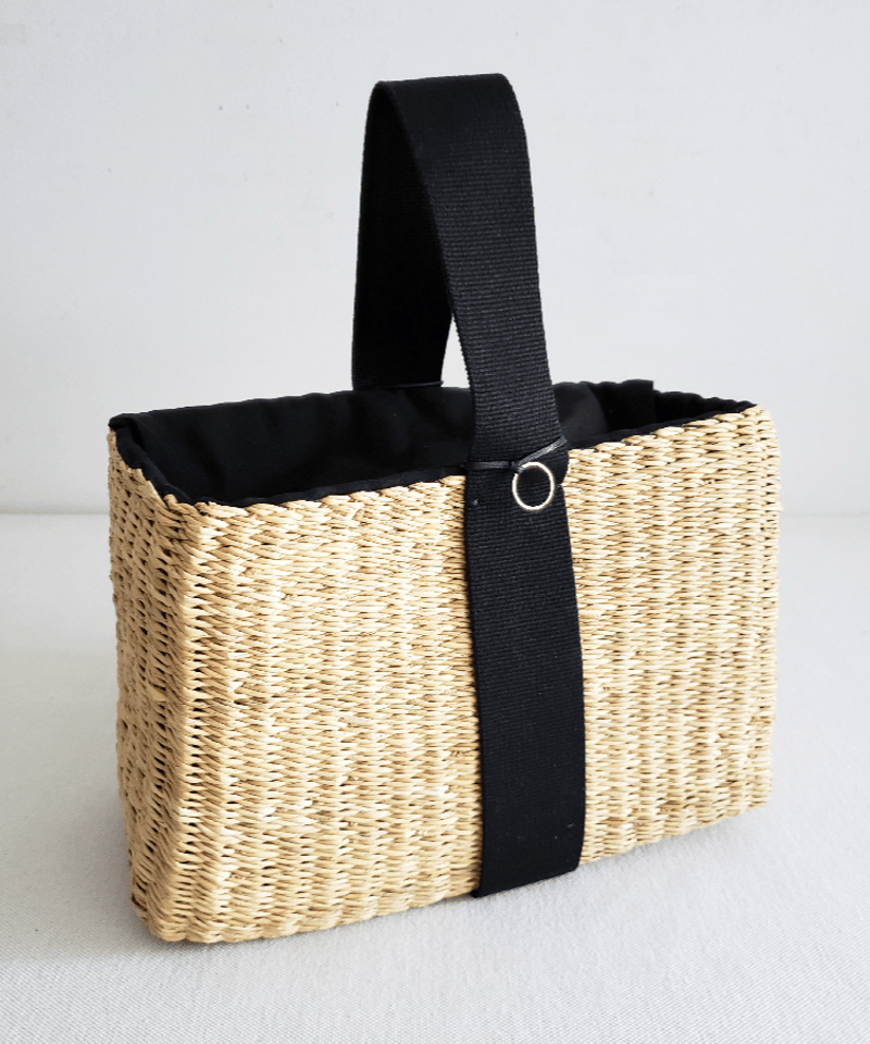 カゴバック　MUUN 新品】MUUN(ムーニュ) かごバッグ 2WAY Lサイズ