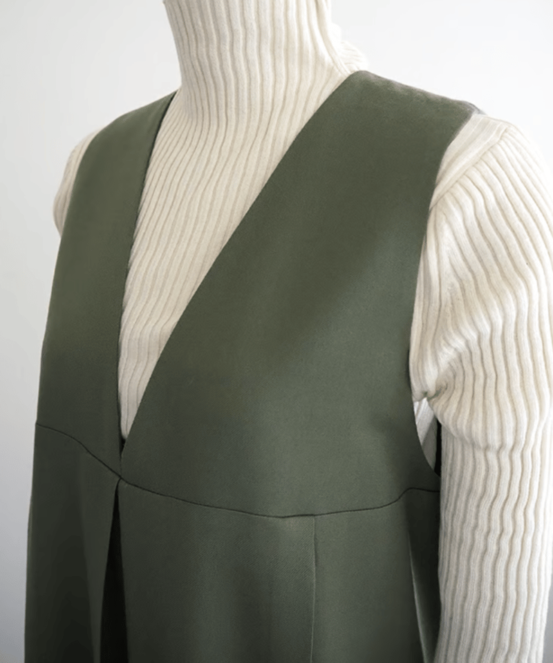 Dilon（ディロン）ウールギャバジンジャンプスーツ/Atelier d