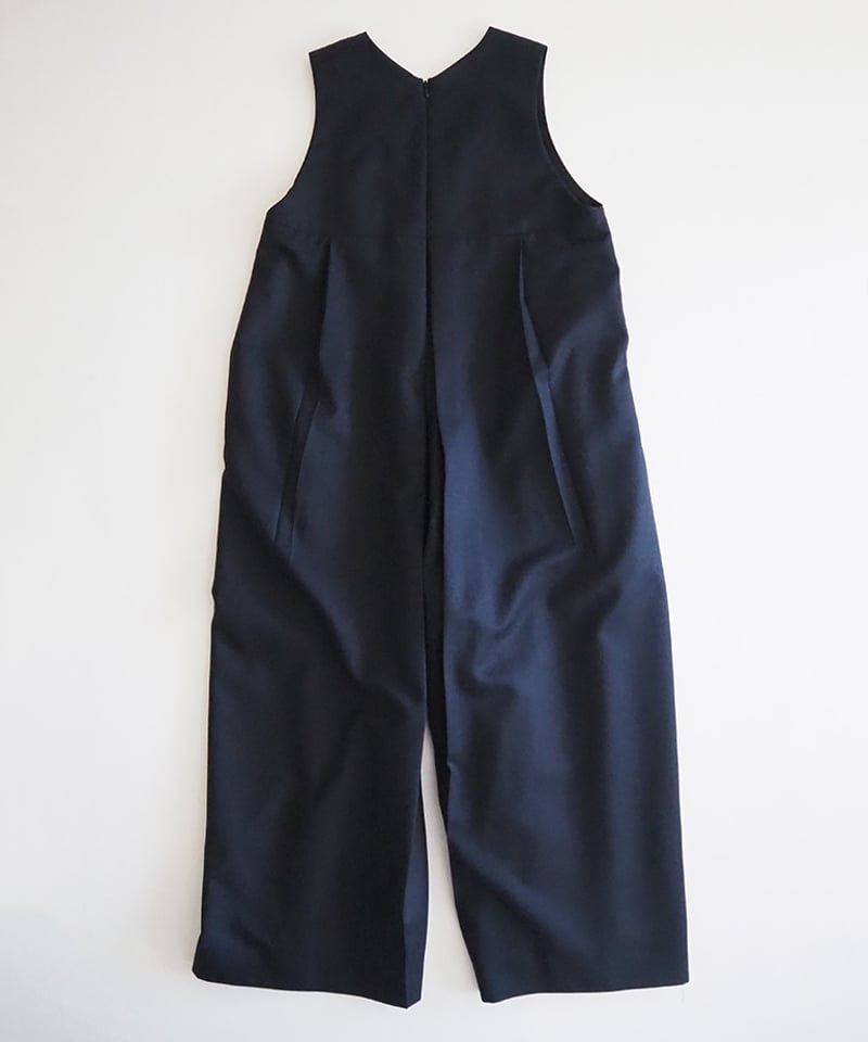 Dilon（ディロン）ウールギャバジンジャンプスーツ/Atelier d'antan