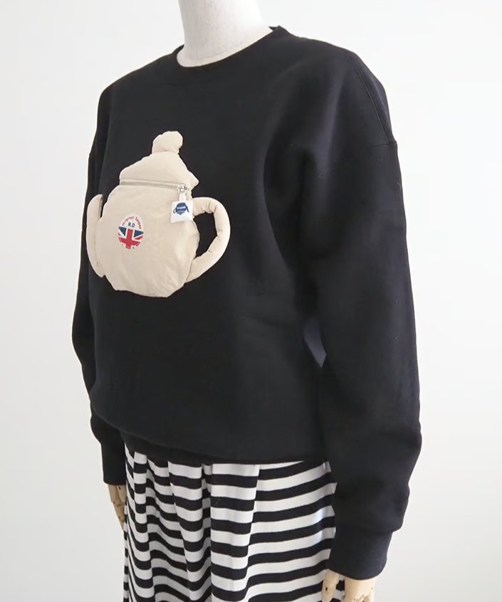 ティーポットポーチスウェットシャツ/R&D.M.co- | DONOVAN