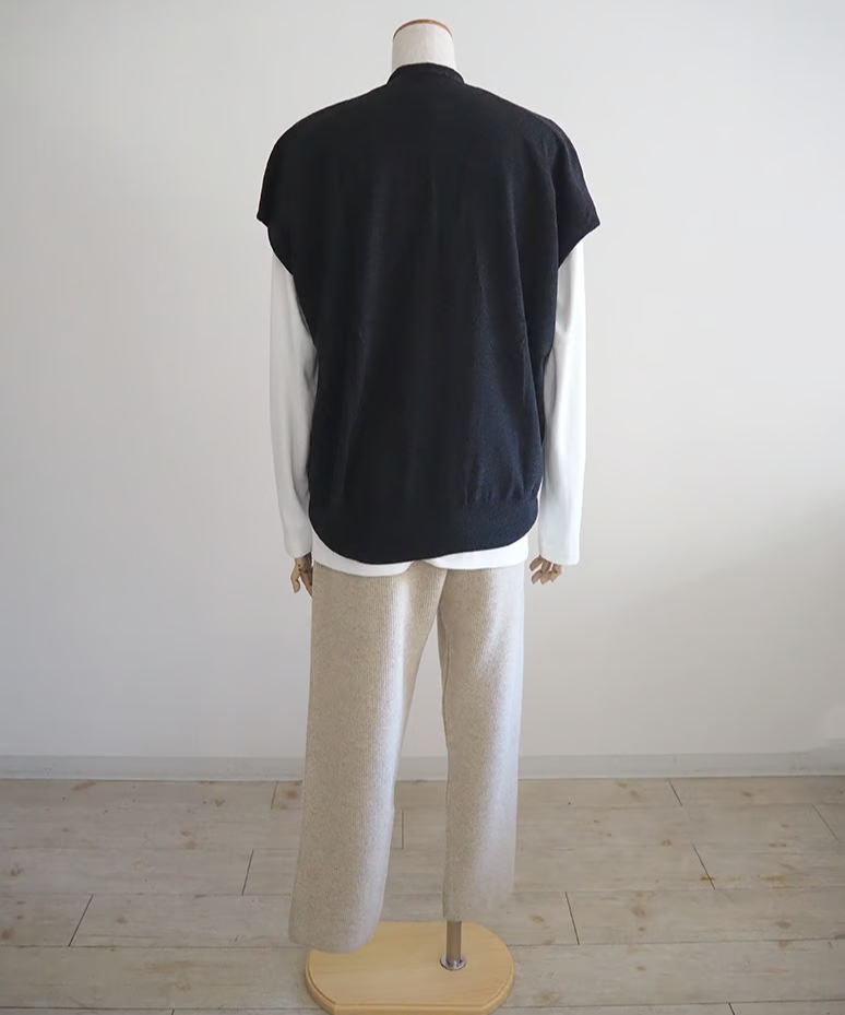evam eva ウール テーパードパンツ アイボリー evam eva,ボトムス | WOODY HOUSE LBR