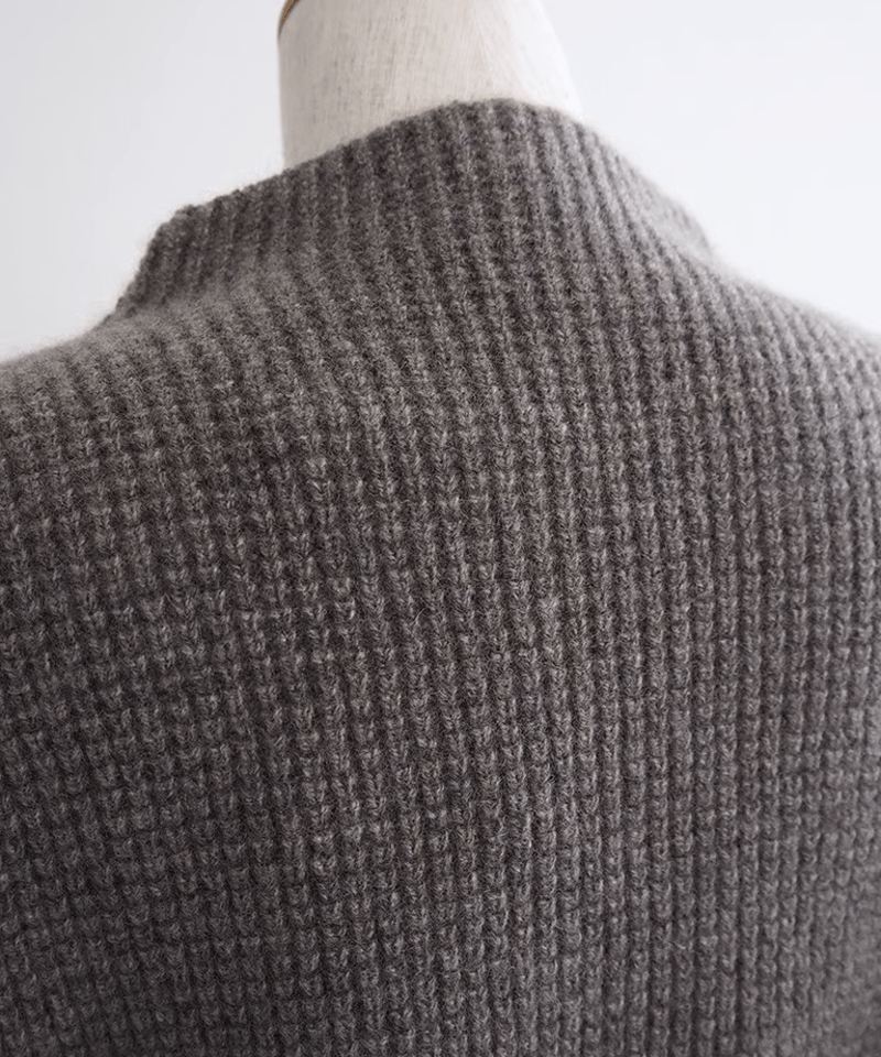 カシミア畦プルオーバー/evam eva | DONOVAN