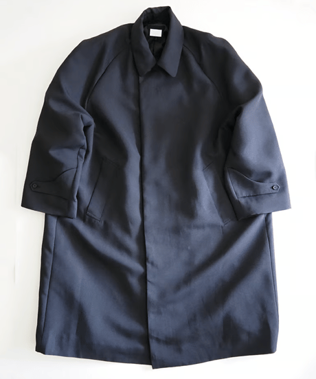 NO CONTROL AIRウール ショートビーバー ノーカラー ブルゾン NO