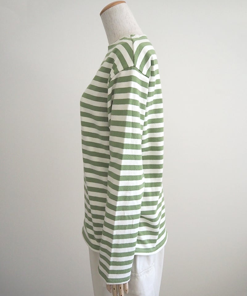 R&D.M.Co- /ボートネック長袖Tシャツ /Mサイズ★新品 R&D.M.Co- /ボートネック長袖Tシャツ /Mサイズ☆新品