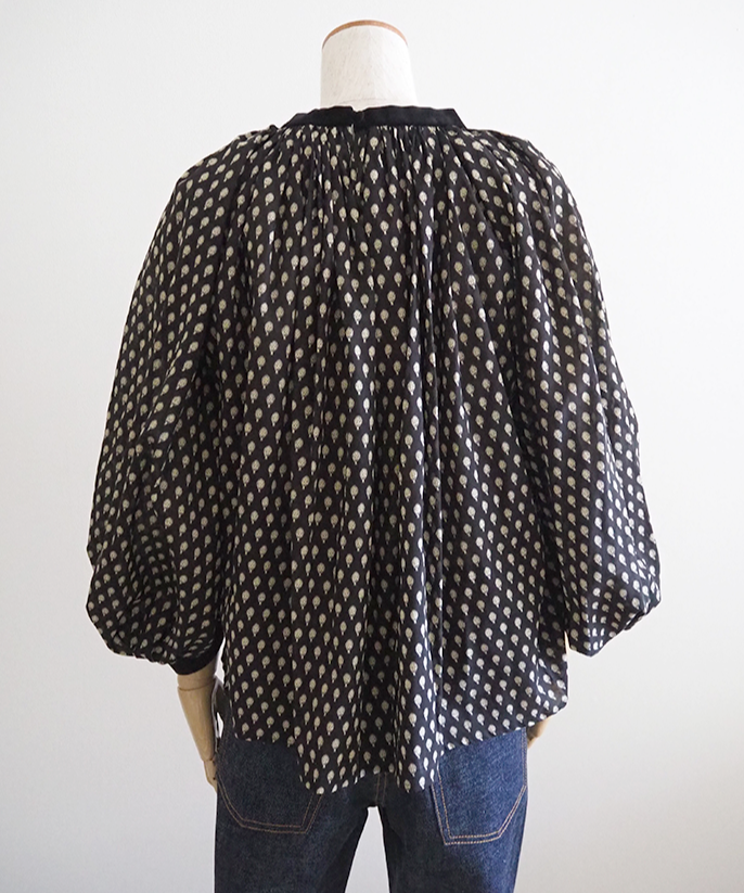 アーティチョークギャザースモック/R&D.M.co- | DONOVAN