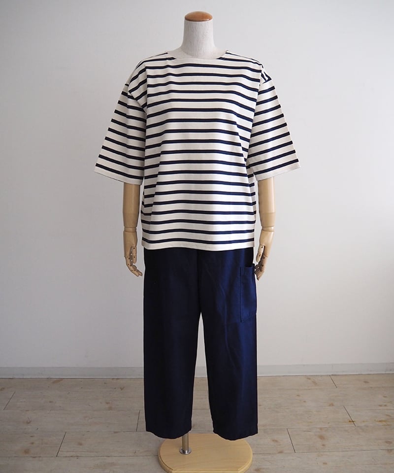 vrai リネンテーパードパンツ　vrai atelier WWO 涼しいテンセルリネンのビッグテーパードパンツ(ユニ