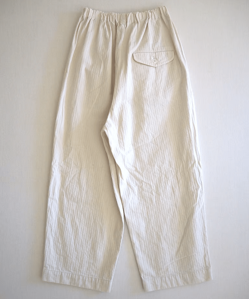 スレンヘリンボンワイドパンツ/ゴーシュ | DONOVAN