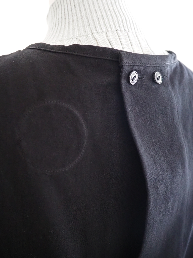 アトリエダンタン　Kobell Cotton Dress ブラック　Free Atelier d'antan (アトリエ ダンタン) Kobell Cotton Dress