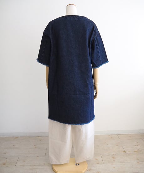 カットオフデニムワンピース/R&D.M.co-