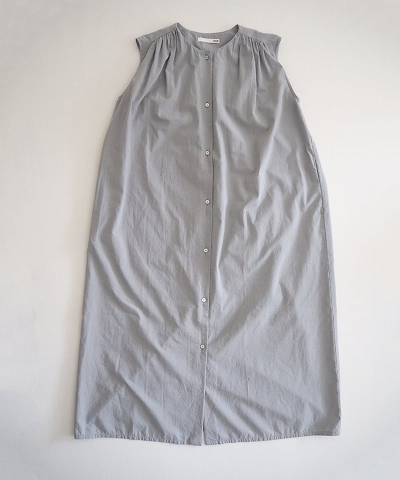 evam evaノースリーブ ロングワンピース evam eva | Linen Sleeveless One-piece (Ivory