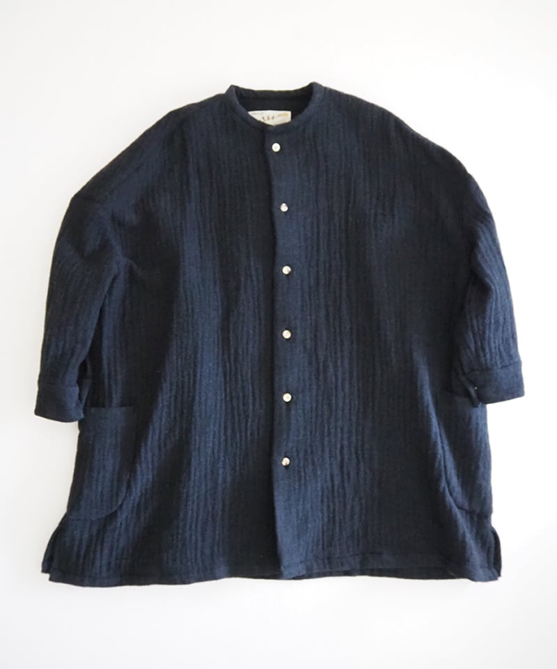 ウールダブルフェイスルーミーシャツ/R&D.M.co- | DONOVAN ウールダブルフェイスルーミーシャツ/R&D.M.co- | DONOVAN