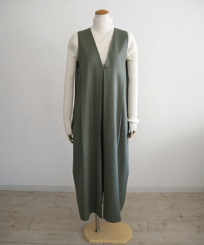 Dilon（ディロン）ウールギャバジンジャンプスーツ/Atelier d