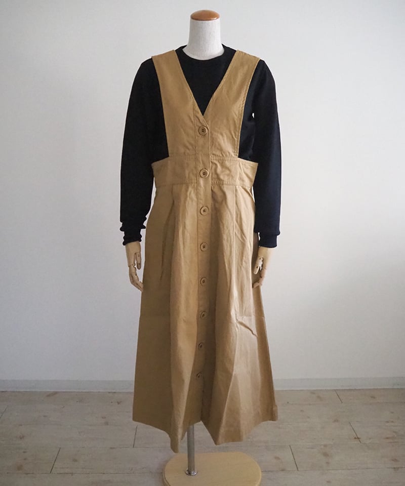 【美品】cft.suspender wrap saropetto PT ACETATE BRIGHT TWILL SALOPETTE | ALL IN ONE | SACRA（サクラ