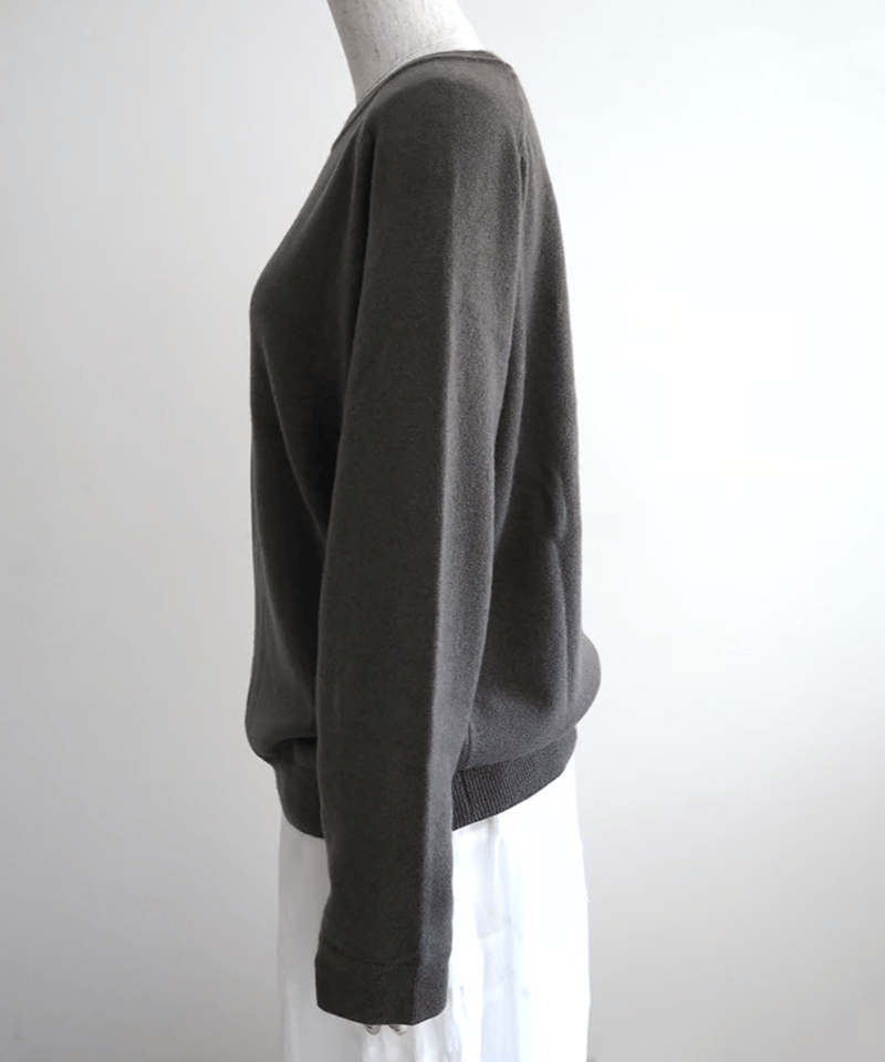 カシミアプルオーバー/evam eva | DONOVAN