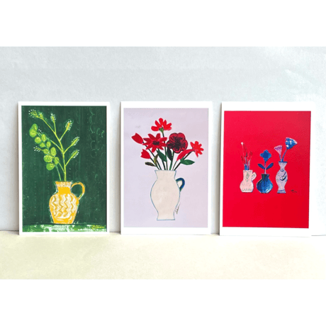 POST CARD with FLOWER