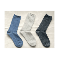 Silk and Linen socks