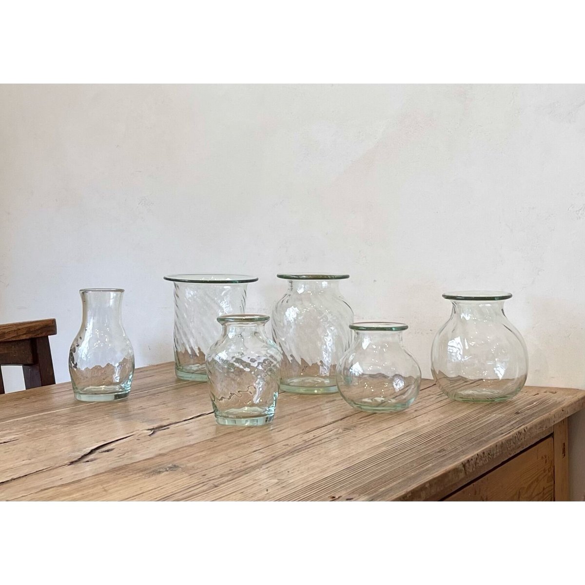 GLASS FLOWER VASE【壺型/clear/large】 | Boutique La