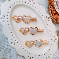 ハートヘアピンset