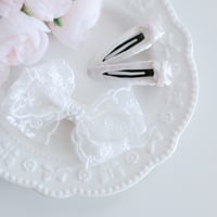 Luxebow-rose twin