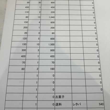 みーたろ様レタパ