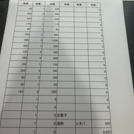 kuma様レタパ