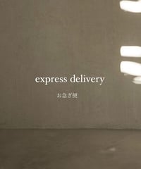 express delivery　お急ぎ便