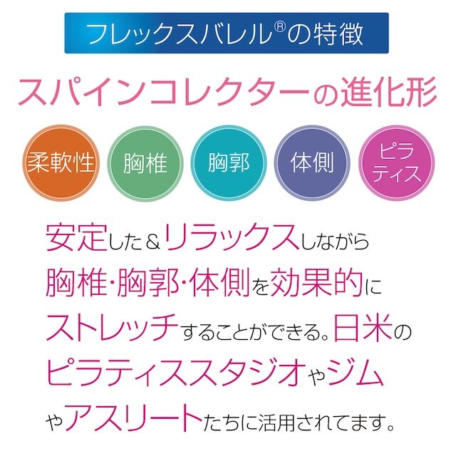 ピラティス界の待望の逸品早い者勝ち フレックスバレル®くじら型 （ブラック）