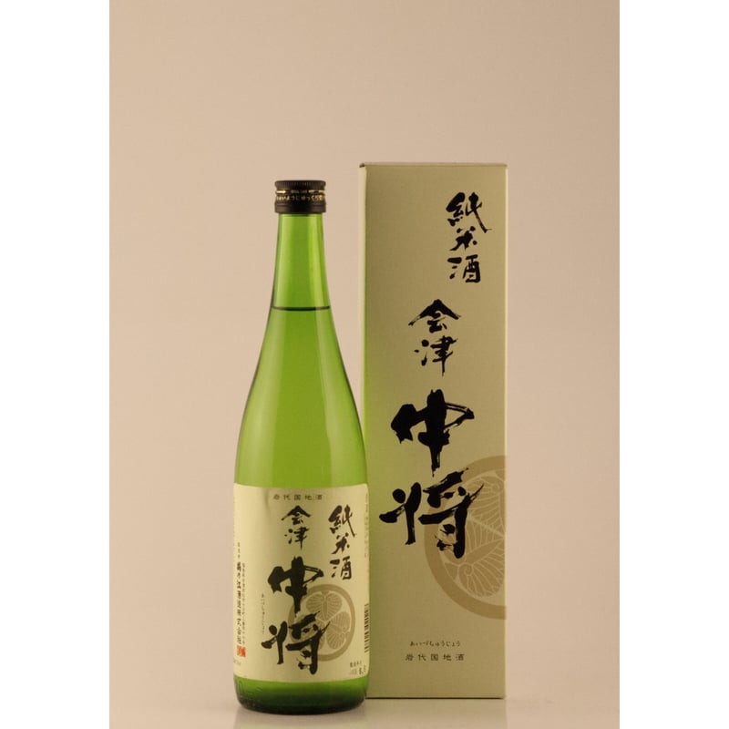 会津中将 純米酒 720ml【専用化粧箱付】 | 旭屋 Online Shop